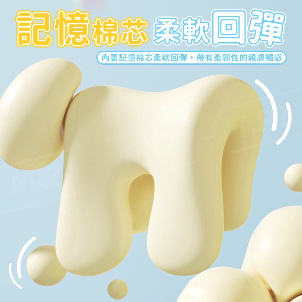 午睡枕 趴睡枕【ARZ】【G106】透氣記憶棉 午休枕 趴睡 枕頭 午覺枕 靠枕 趴趴枕 辦公室枕頭 頭枕 頸枕 護頸枕-細節圖8