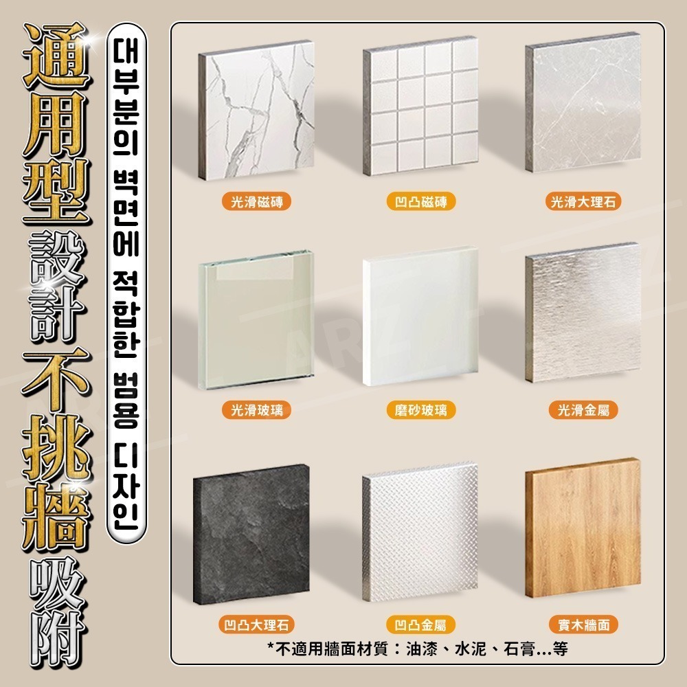 吸盤掛勾架【ARZ】【G130】壁掛 收納架 吸盤掛勾 吸盤掛鉤 吸盤 掛架 掛勾 廚房掛勾 廚房收納 吸盤置物架 排鉤-細節圖7