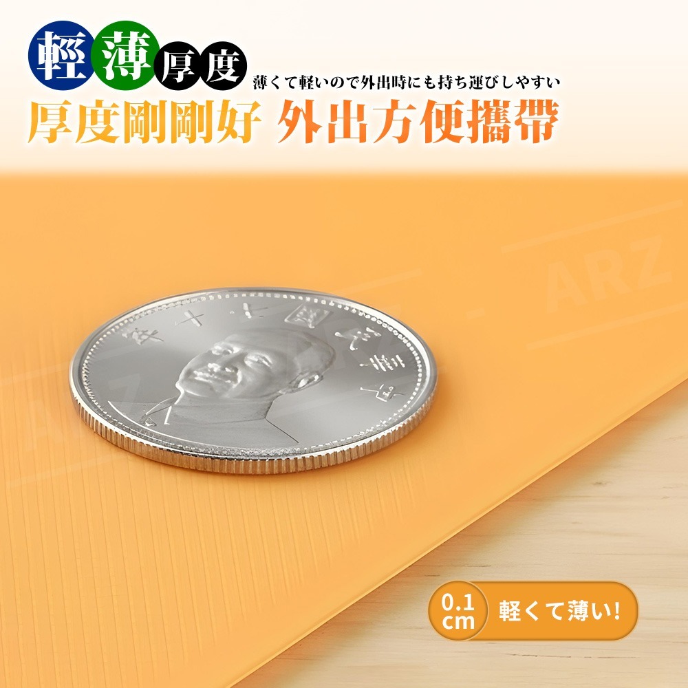 Inomata 分類砧板 日本製 軟砧板【ARZ】【G502】切菜板 蔬果/肉類 砧板 水果砧板 廚房 沾板 露營 鉆板-細節圖6