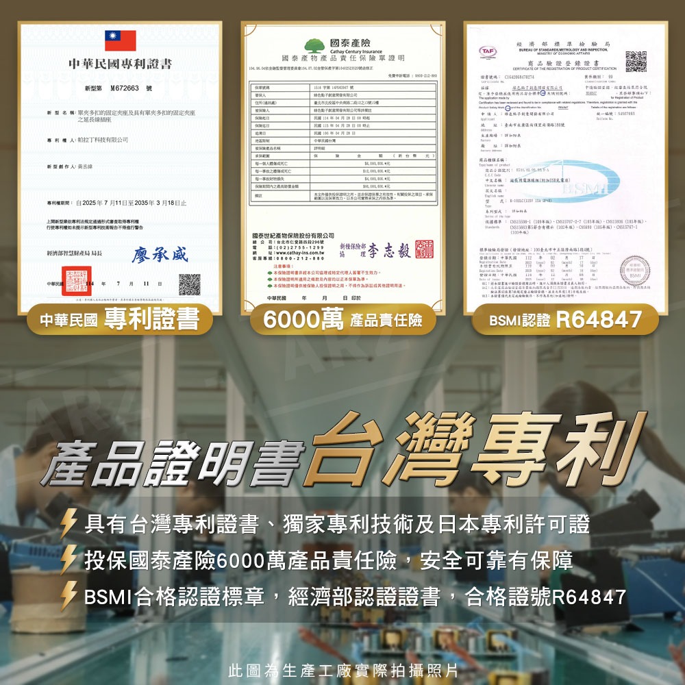 Palladium 65W 大功率延長線【ARZ】【G204】三開四插 1.8M 超閃充延長線 高功率 延長線 安全開關-細節圖9