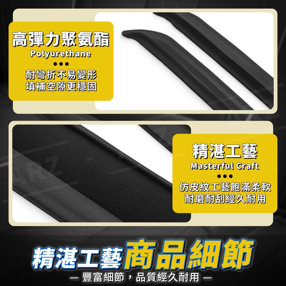 汽車座椅夾縫塞【ARZ】【G208】車用防漏條 防止物品掉落 防止手機掉落 灰塵不卡縫 即插即用 夾縫條 安全 汽車百貨-細節圖7