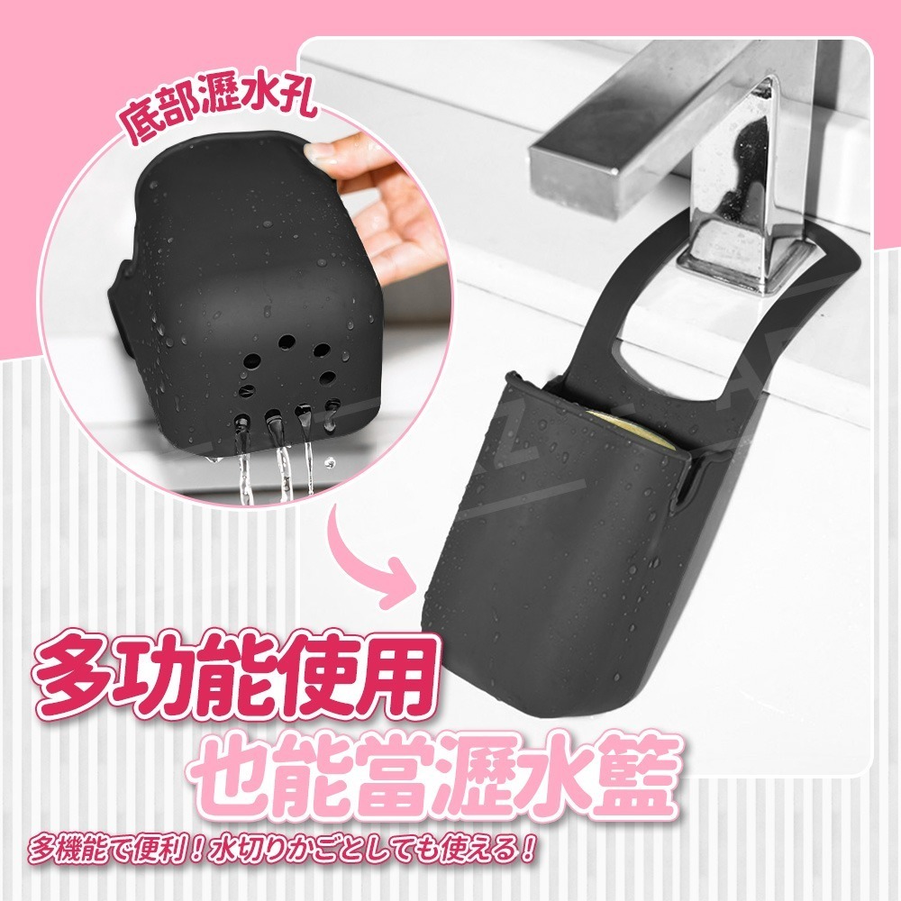 推車置物架【ARZ】【G209】嬰兒車掛架 外出包 媽媽必備 腳踏車架 水壺架 瀝水籃 多功能 柔韌耐用 外出袋 收納袋-細節圖4