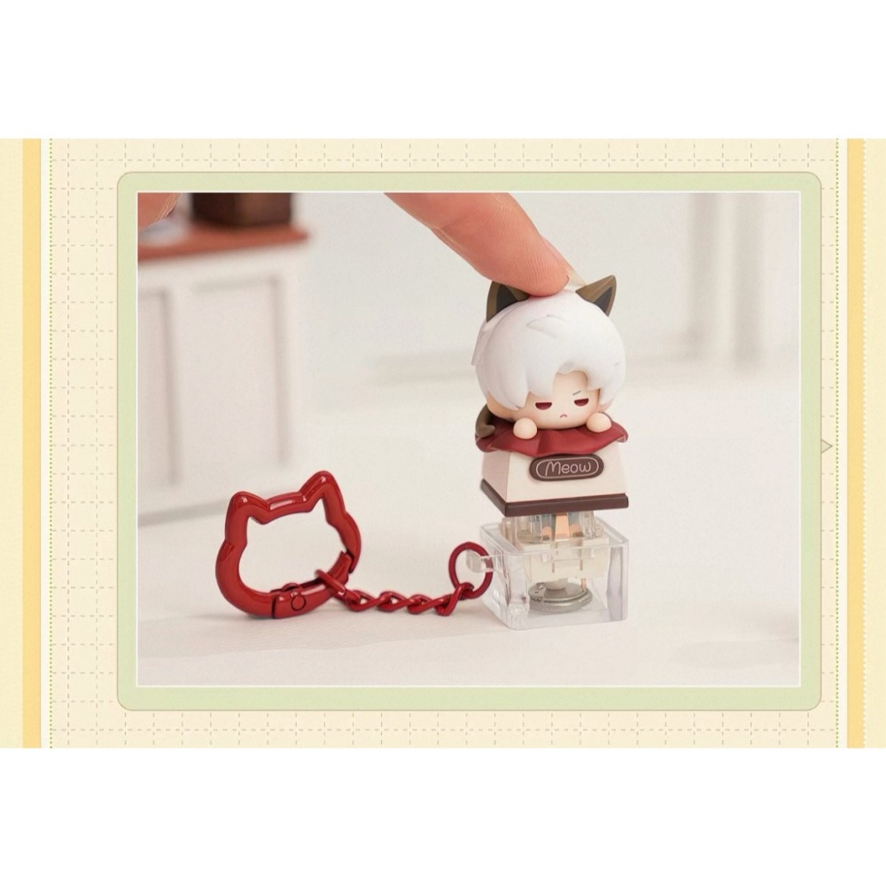 戀與深空-貓貓求帶走系列建帽【贈送貼紙】/夏以晝/秦徹/祁煜/沈星回-細節圖3