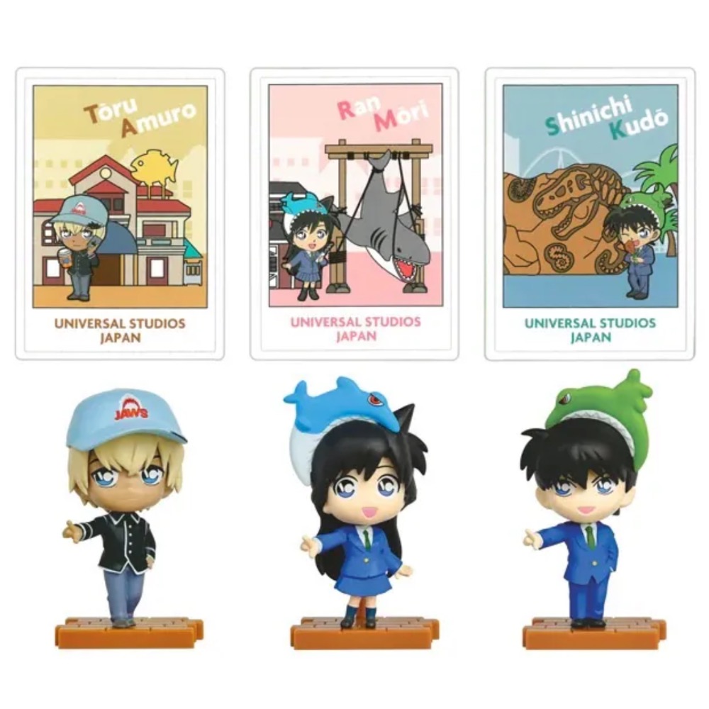 大阪環球影城-名偵探柯南盲盒確認款：工藤新一/怪盜基德-細節圖2