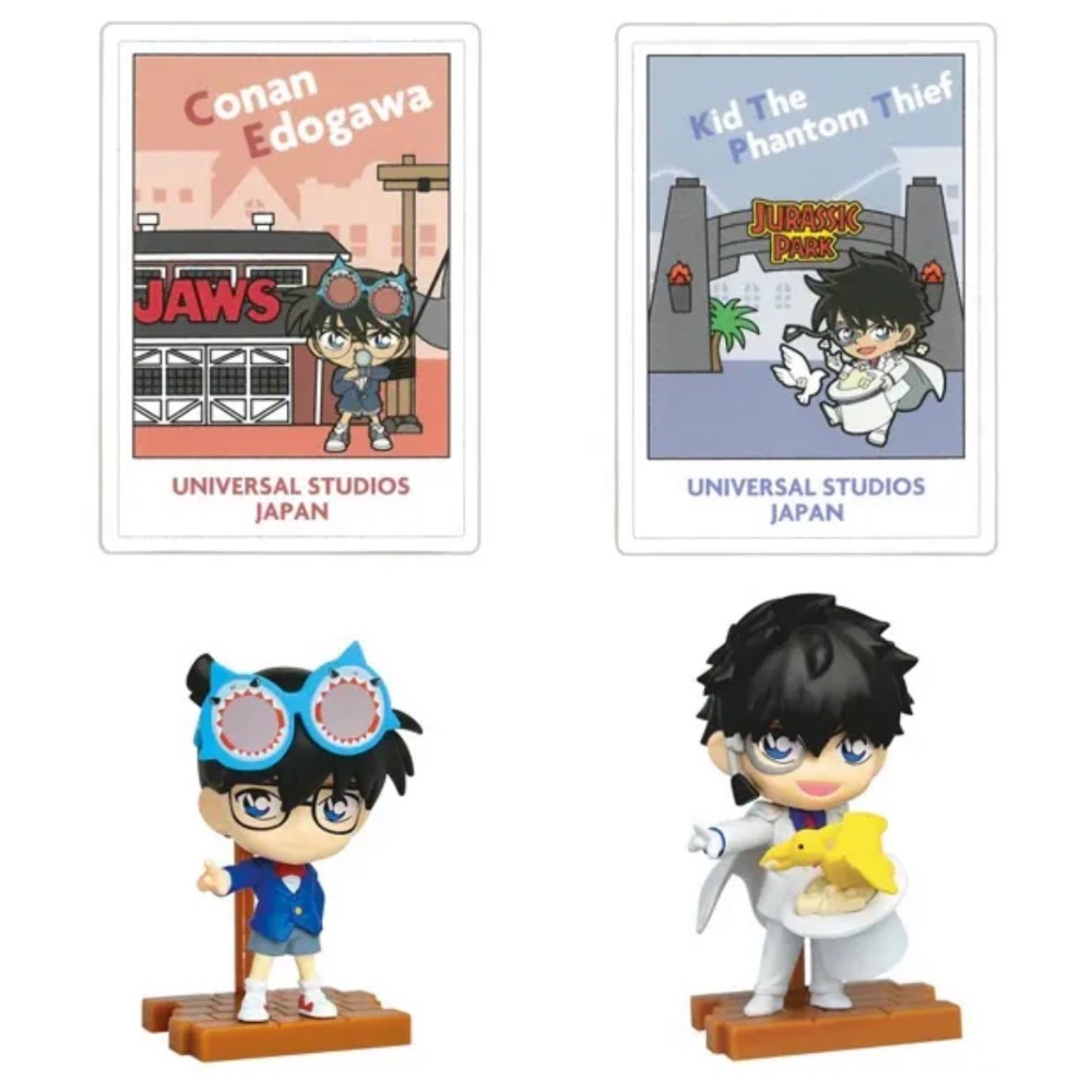 大阪環球影城-名偵探柯南盲盒確認款：工藤新一/怪盜基德-細節圖3