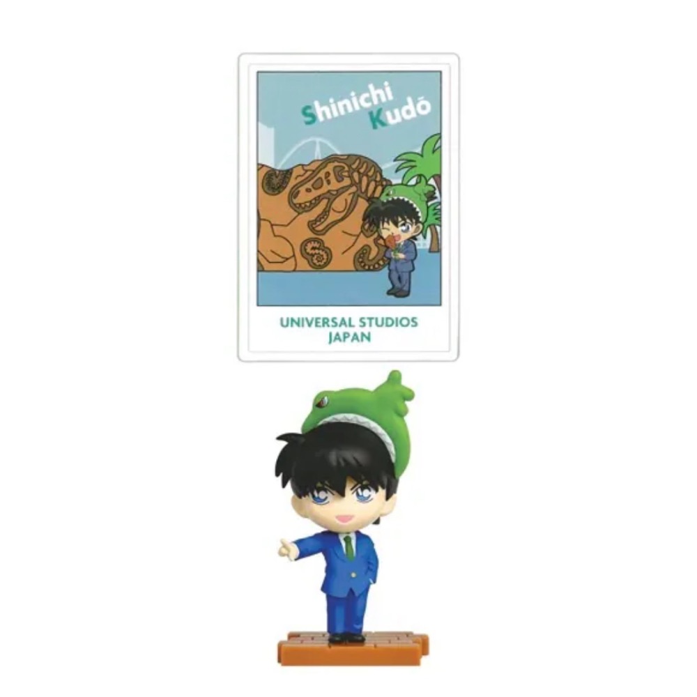 大阪環球影城-名偵探柯南盲盒確認款：工藤新一/怪盜基德-規格圖3