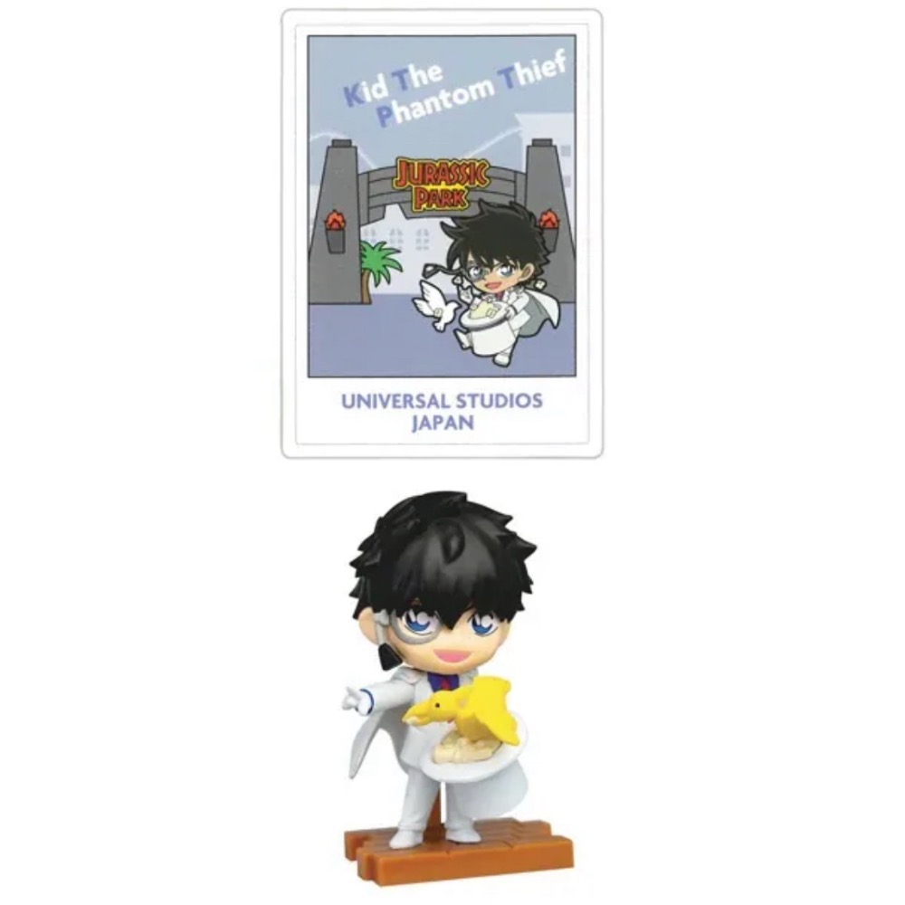 大阪環球影城-名偵探柯南盲盒確認款：工藤新一/怪盜基德-規格圖3