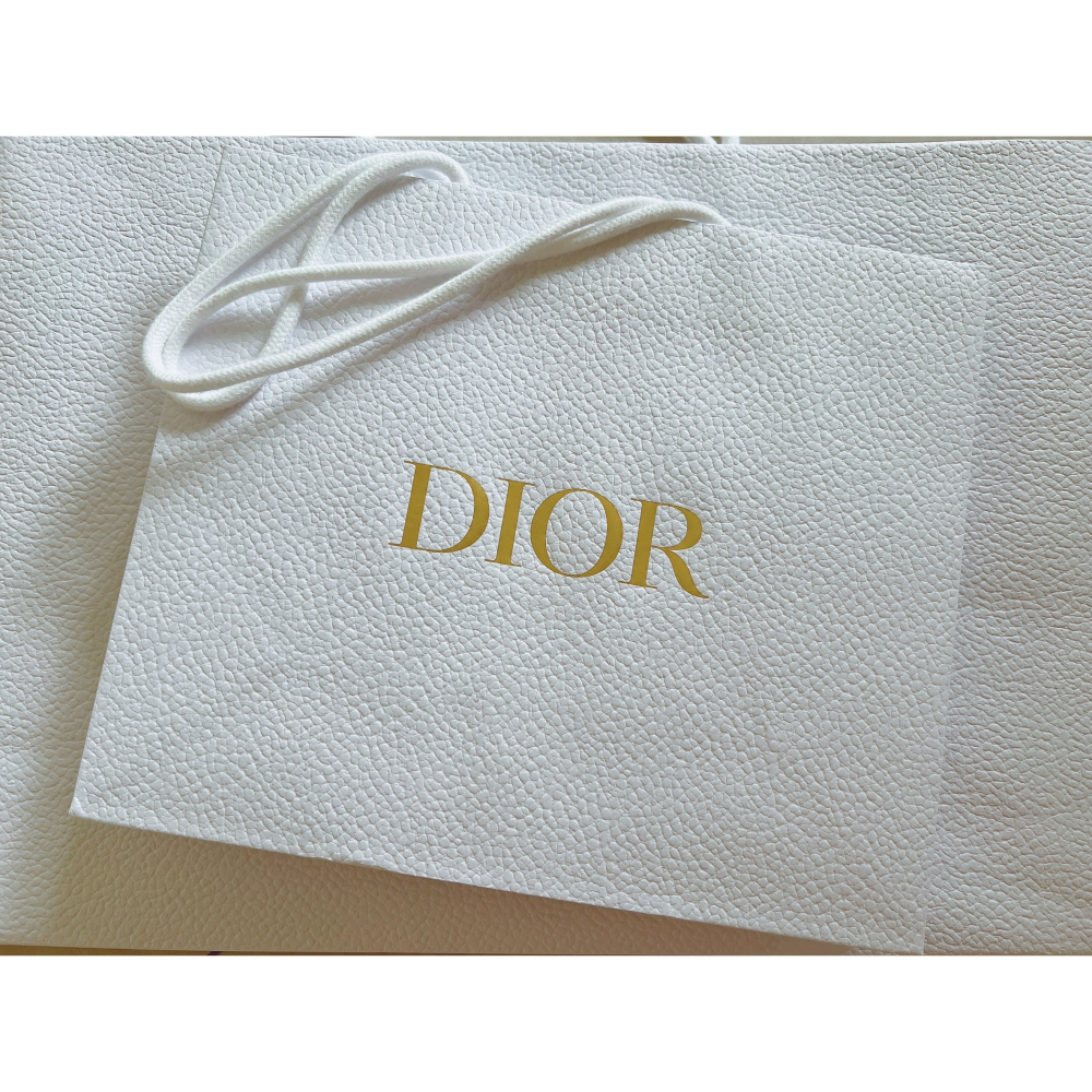 Dior 迪奧 紙袋 / 提袋 燙金 禮品袋 禮品盒 緞帶 彩帶 專櫃貨-細節圖3