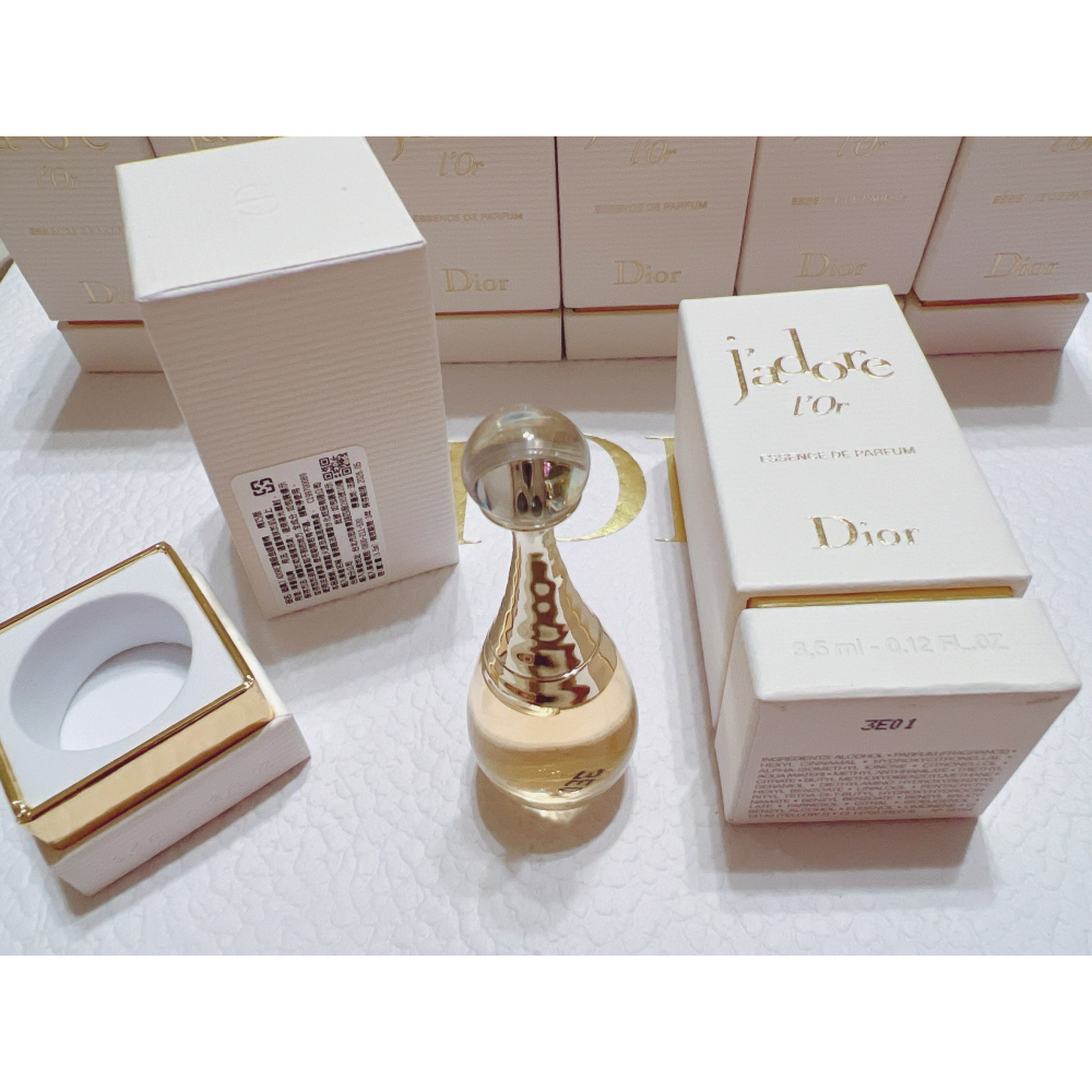 Dior 迪奧 J＇ADORE 頂級金緻香精 1/3.5ml 臺灣專櫃貨 香水 香精-細節圖2