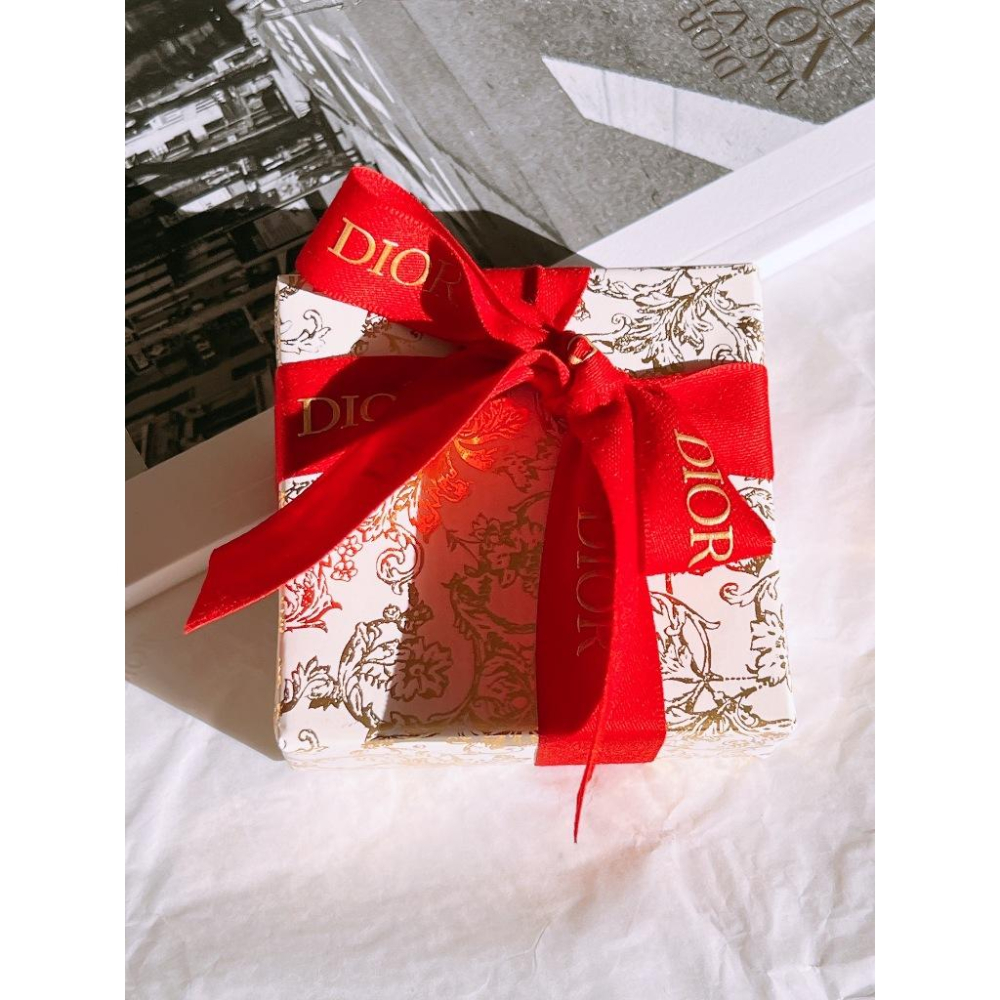 Dior 迪奧 紙袋 / 提袋 燙金 金燦凡爾賽 禮品袋 禮品盒 緞帶 彩帶 專櫃貨-細節圖6