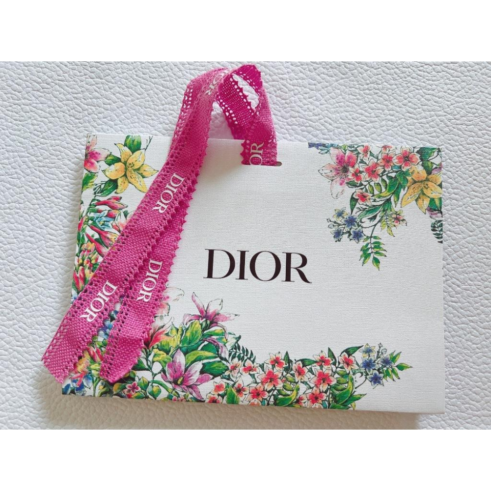 Dior 迪奧 紙袋 / 提袋 燙金 金燦凡爾賽 禮品袋 禮品盒 緞帶 彩帶 專櫃貨-細節圖9