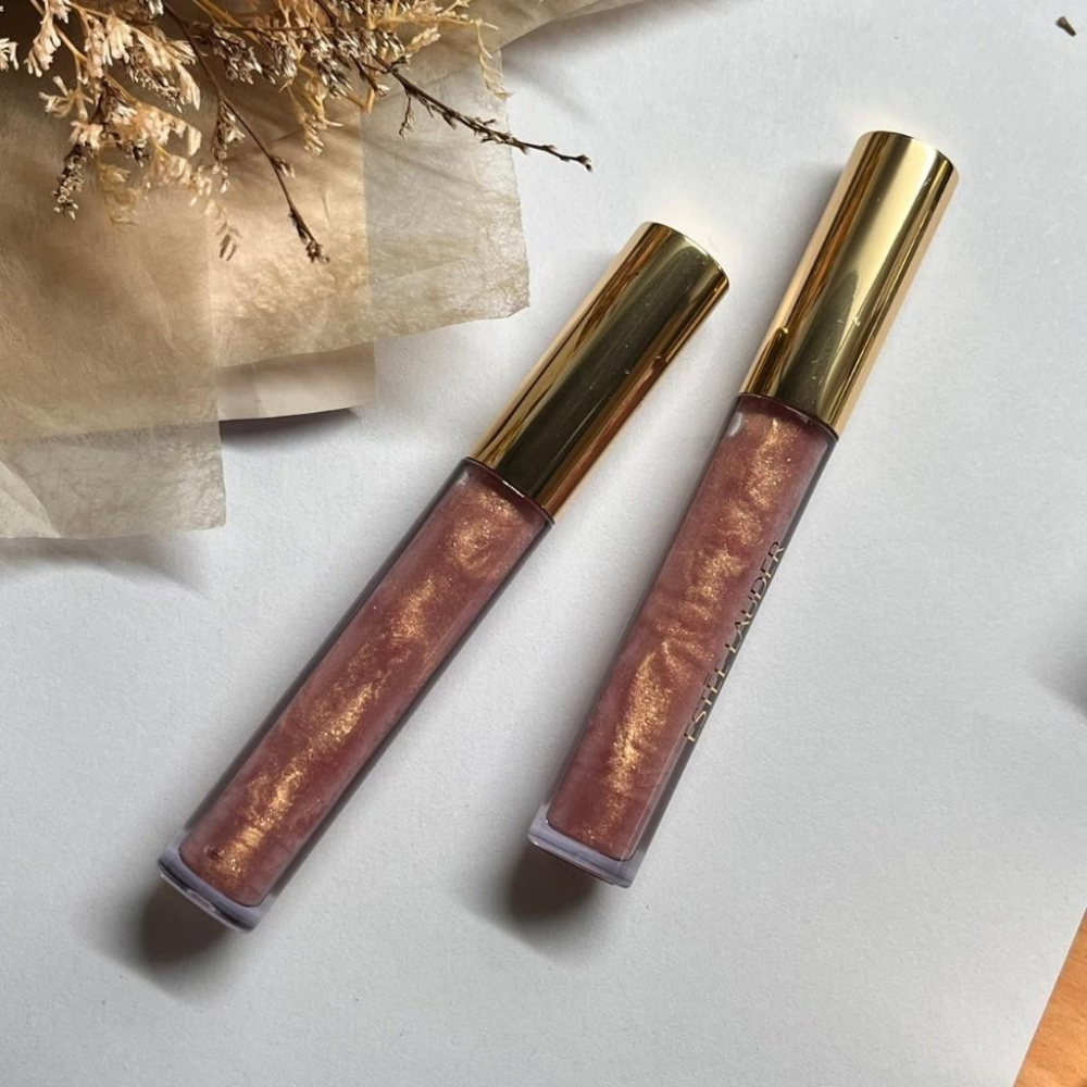 ESTEE LAUDER 雅詩蘭黛 絕對慾望奢華唇釉 2.7ml 水蜜桃 唇油 唇露 唇蜜-細節圖2