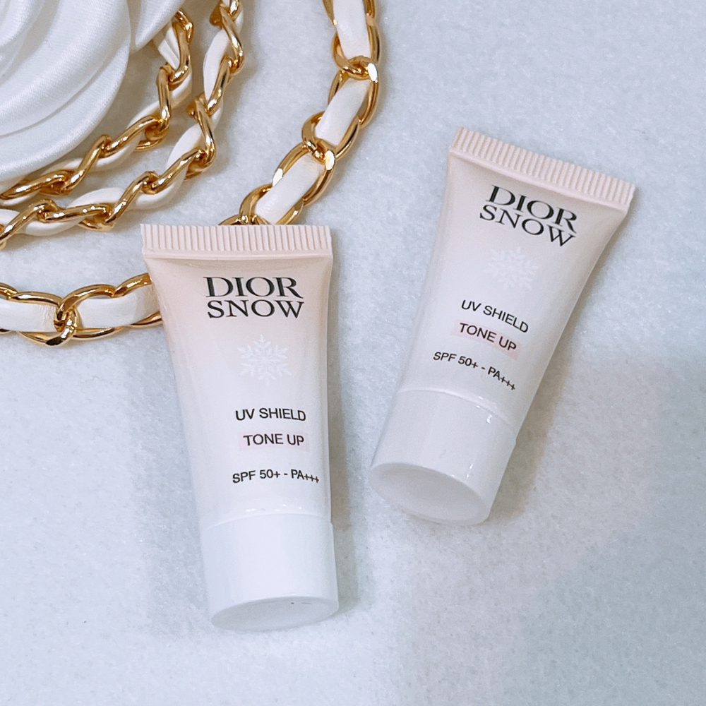 Dior 迪奧 雪晶靈潤色隔離亮妍霜 雪精靈潤色隔離妝前乳 5ml 專櫃貨 全新品 防曬 修色 隔離-細節圖3