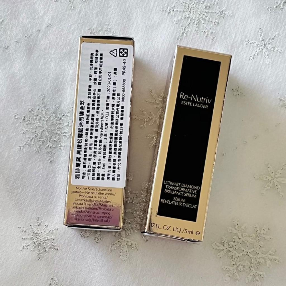 ESTEE LAUDER 雅詩蘭黛 Re-nutriv 黑鑽松露賦活微導金萃 5ml 松露 精華 白金 前導精華-細節圖2