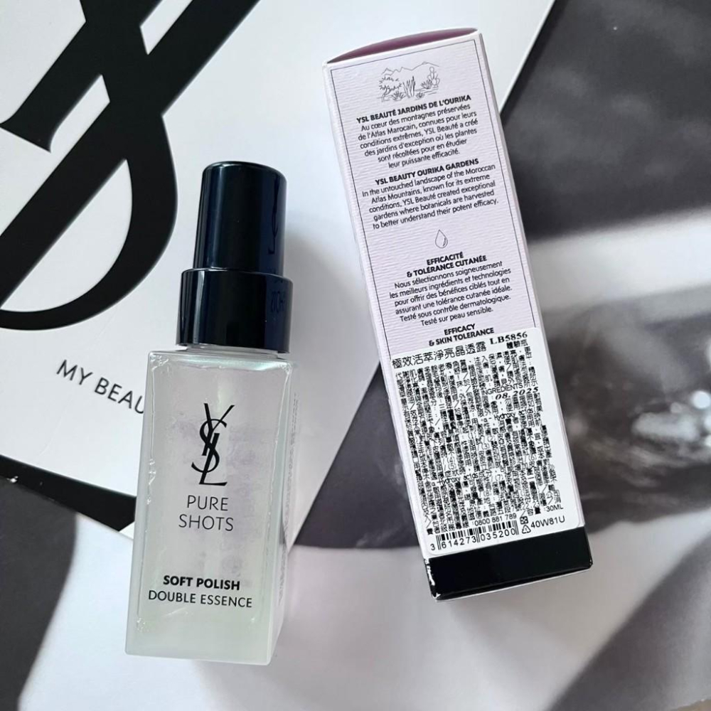YSL 聖羅蘭 YSL 極效活萃彈潤亮膚露 30ml 極效活萃淨亮晶透露 極效活萃澎潤能量露 精華水 化妝水 粉紅澎澎水-細節圖2