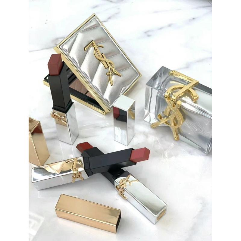 YSL 聖羅蘭 奢華緞面絨霧唇膏 絲絨 314/1966/77 限量 浮雕 情人節限定 台灣專櫃貨 全新-細節圖2