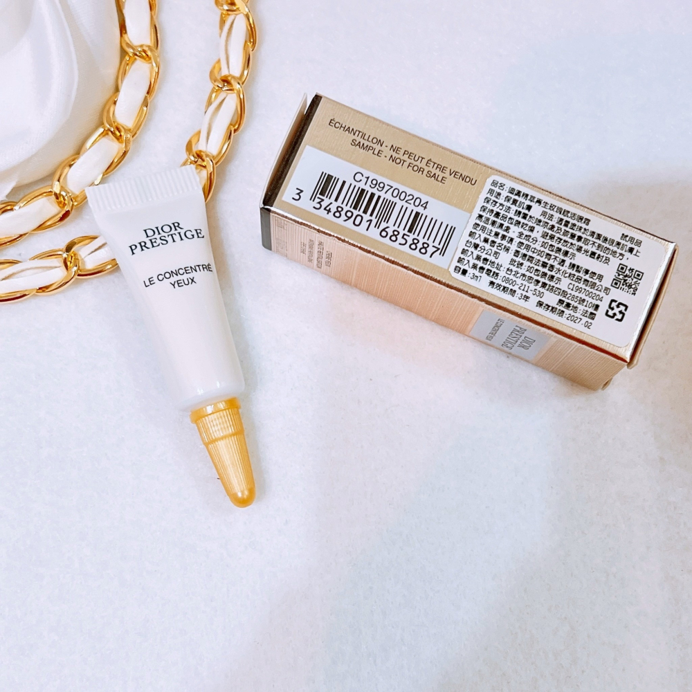 DIOR迪奧 精萃再生玫瑰賦活眼霜 3ml/5ml 正品 全新百貨專櫃貨 眼凝萃 眼精華-細節圖3