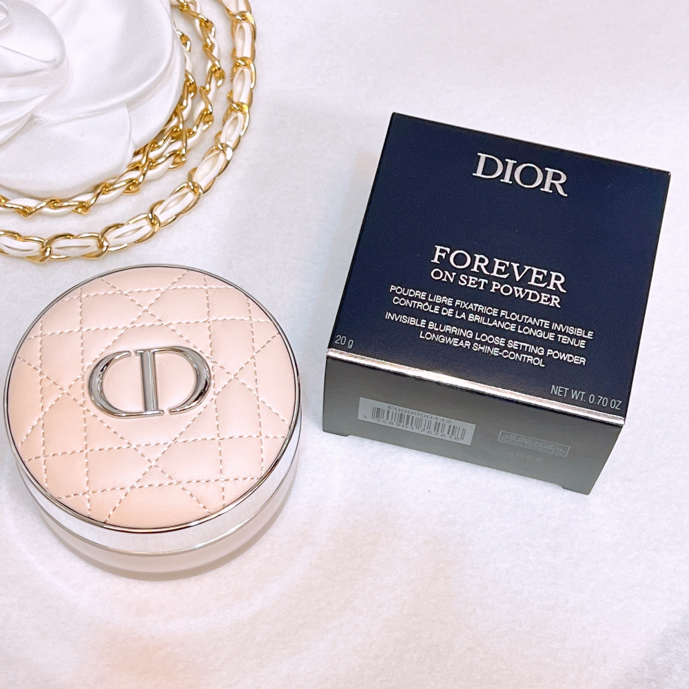 Dior迪奧 超完美定妝蜜粉 20g 台灣專櫃貨 超完美持久氣墊蜜粉 10g 自然 白皙 珠光粉-細節圖2