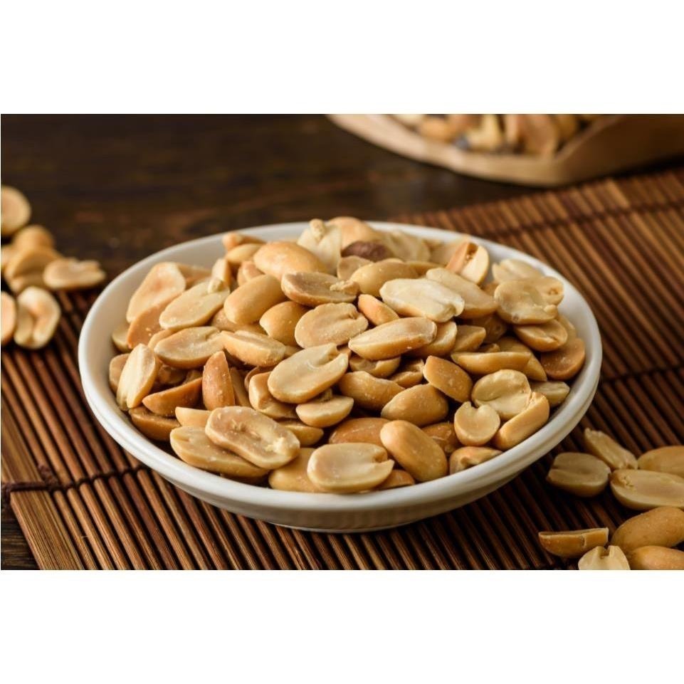 脫皮熟花生片 台灣製造 小農花生 五斤裝營業用 產地直售 燒仙草花生片 花生醬 堅果花生片 脫皮花生 熟花生 雲林花生-細節圖6