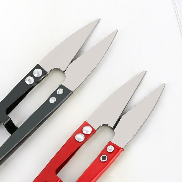 小剪刀 裁縫剪刀 彈簧小剪刀 修線剪刀 U型剪刀【高山兄弟】【H276】紗線剪刀 十字繡剪刀 縫紉剪刀 線頭剪刀-細節圖6