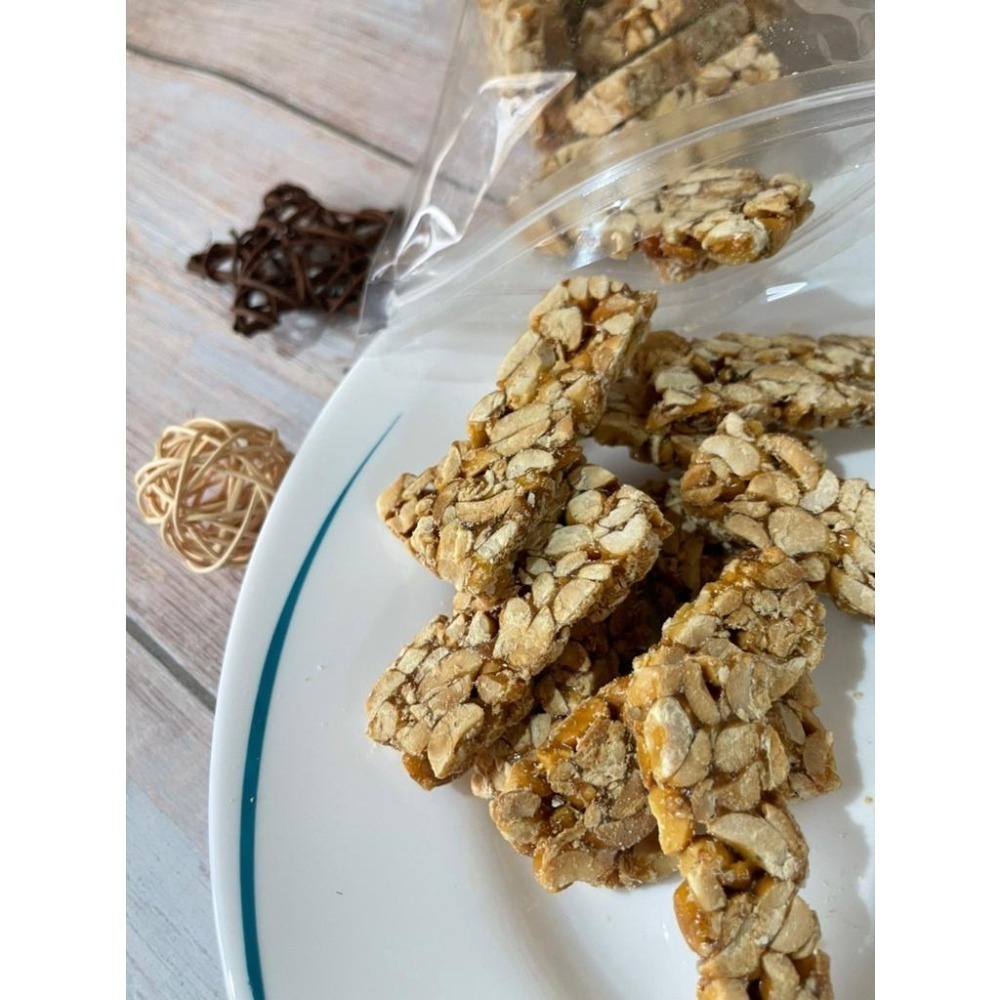古早味花生糖 手作花生糖 雲林花生 花生角糖 微糖不黏牙 涮嘴零食【高山兄弟】【F121】古早味零食 傳統零食 年貨必備-細節圖3