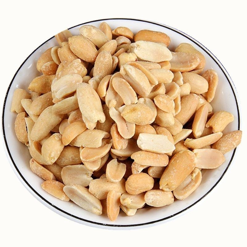 熱銷 熟花生片 現炒花生 原味花生 無鹽低溫焙炒 熟花生片 燒仙草花生 花生碎粒 花生粉 牛軋糖花生粒 花生仁 一斤-細節圖7