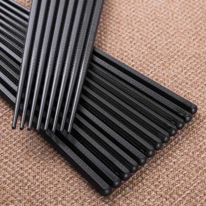 六角尖頭筷 日式六角 合金筷 耐熱筷【高山兄弟】【K432】耐熱筷 高檔飯店 專用 飯店筷子 料理筷 餐廳筷子 料理筷-細節圖9