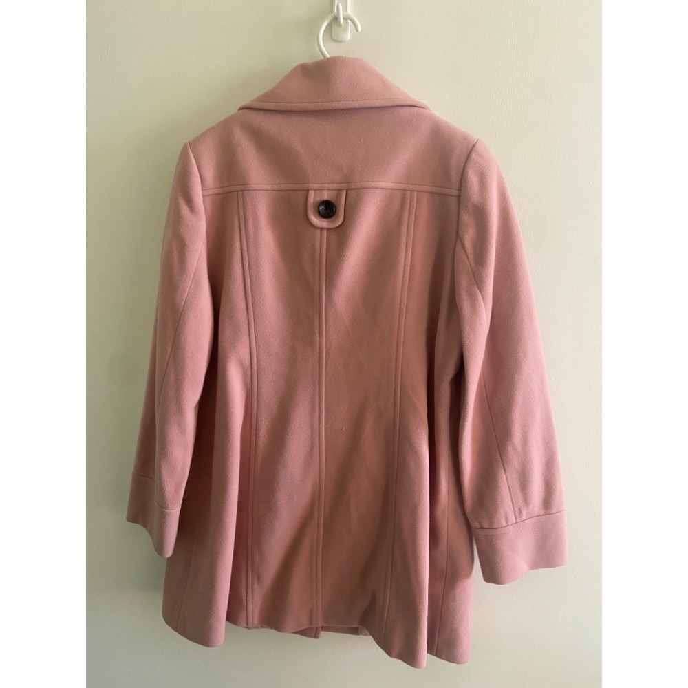 粉色大衣外套-細節圖2
