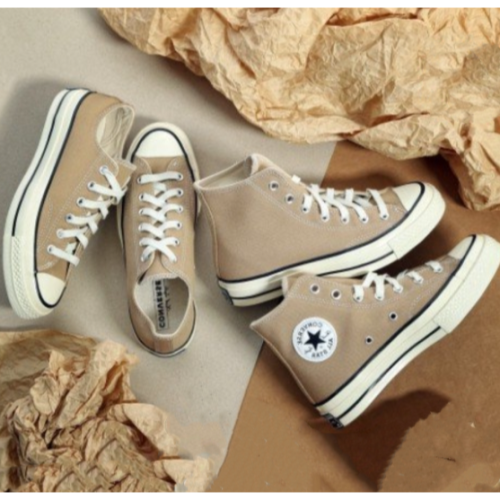 韓國連線 CONVERSE 70s 1970 奶茶色 三星標 低筒 帆布鞋 高筒168505C 168504C