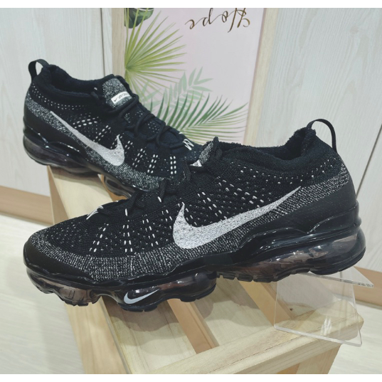 韓國直達 代購Nike Air Vapormax 全黑 黑魂 初代 大氣墊 手工編織 男鞋 女鞋 緩震透氣 運動-細節圖7