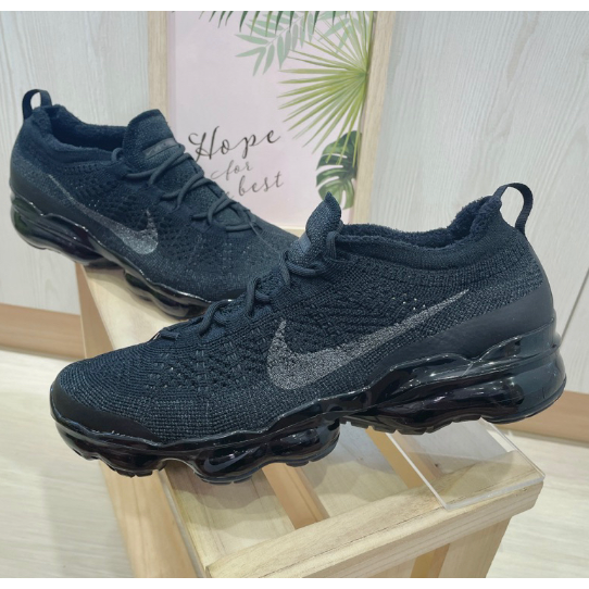 韓國直達 代購Nike Air Vapormax 全黑 黑魂 初代 大氣墊 手工編織 男鞋 女鞋 緩震透氣 運動-細節圖9