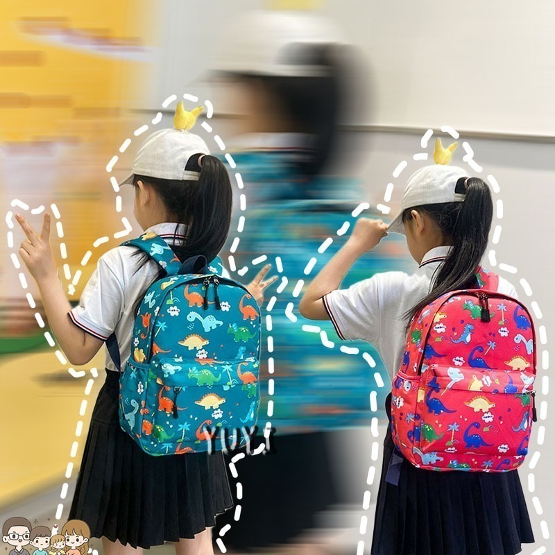 兒童背包｜兒童恐龍後背包 恐龍背包 恐龍包包 兒童包包 汽車包 恐龍背包 小背包 汽車背包-細節圖6