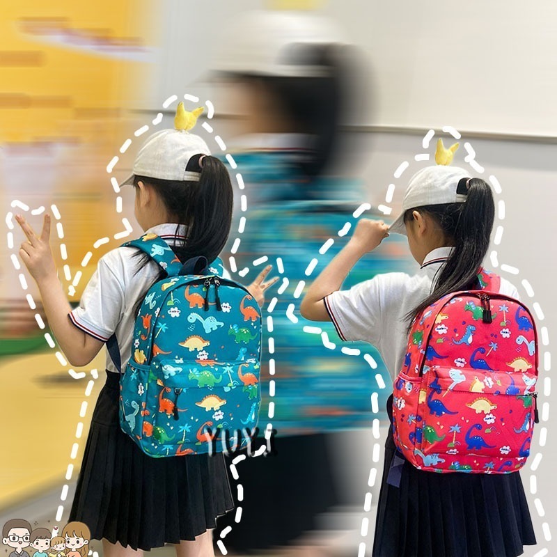 兒童背包｜兒童恐龍後背包 恐龍背包 恐龍包包 兒童包包 汽車包 恐龍背包 小背包 汽車背包-細節圖6