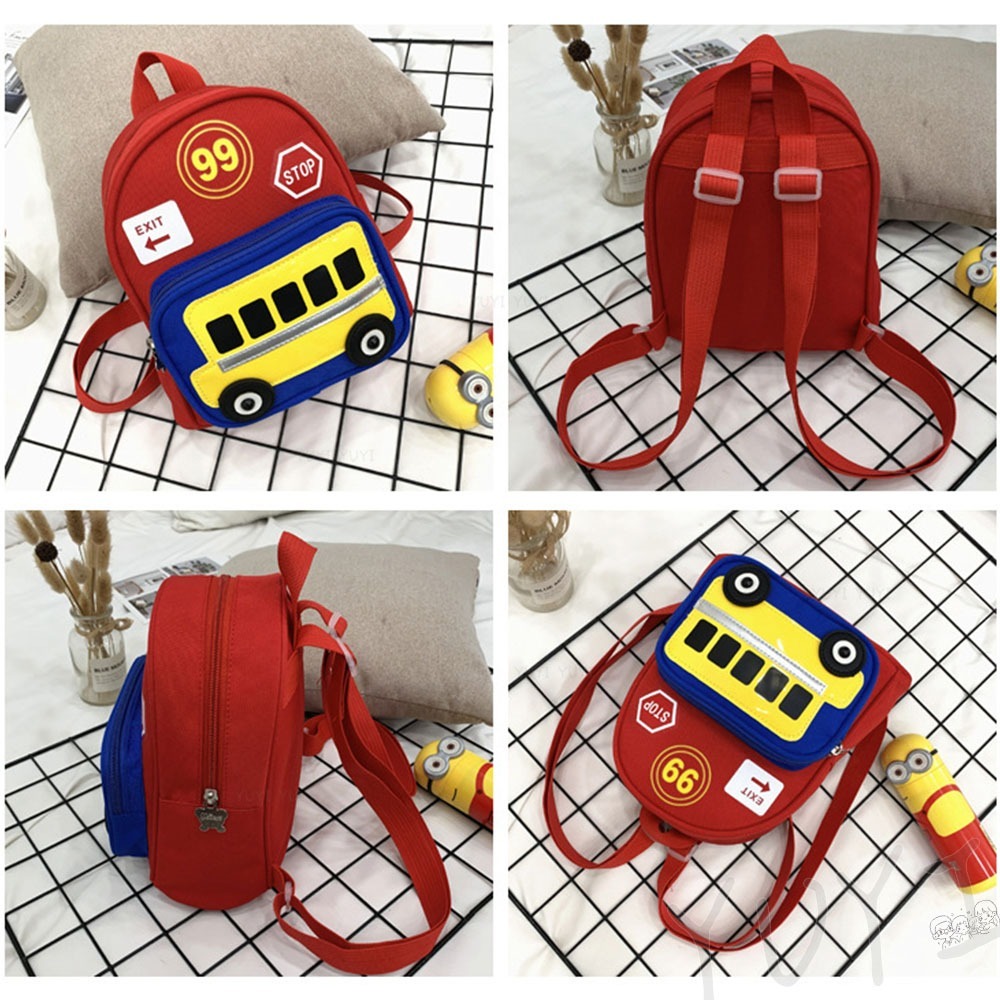 出清品｜兒童背包 兒童汽車小背包 兒童背包 兒童包包 汽車包 汽車背包 小背包 汽車背包-細節圖5