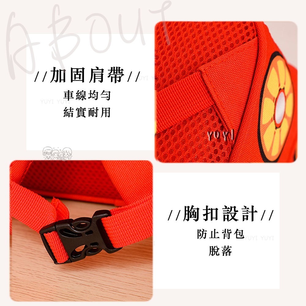 兒童背包｜卡通立體兒童背包 兒童背包 車車背包 消防車背包 幼稚園背包 救護車背包 小朋友的背包-細節圖6