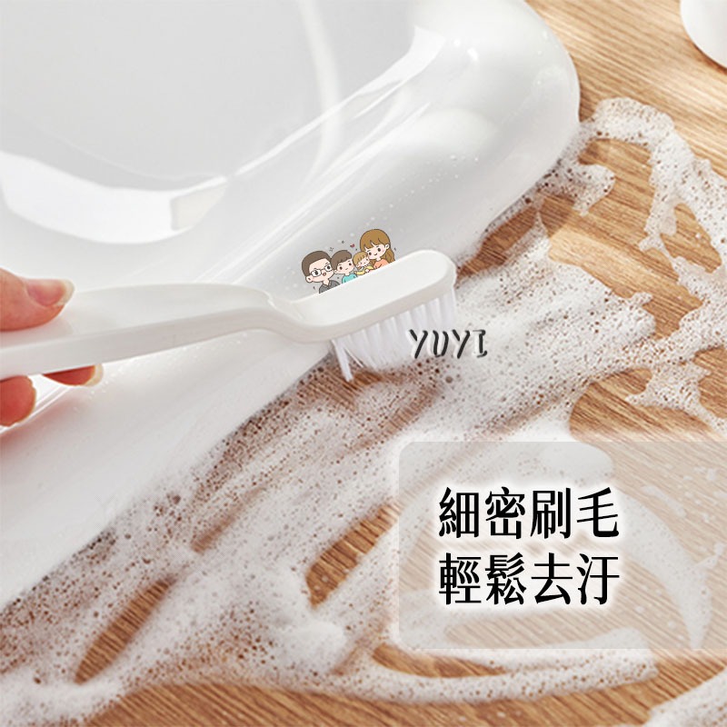 清潔刷｜縫隙清潔刷附鑷子 清潔刷 凹槽刷 排水口 刷子 溝槽清潔 小刷子 窗戶縫隙刷 窗戶刷 地板縫隙刷-細節圖7