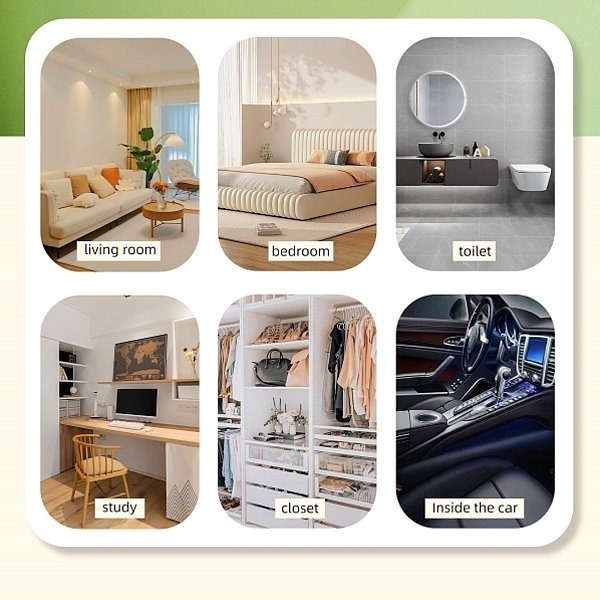 和霆車部品中和館—SAMEILI X 消臭芳香膏 小黑罐 車用芳香劑 淡雅黑冰 麝香琥珀 經典梔子花 清爽檸檬 220g-細節圖6