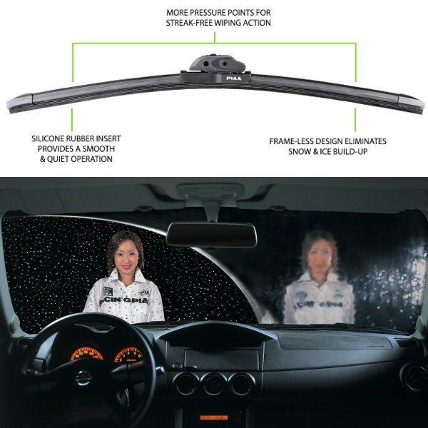 和霆車部品—日本PIAA SI-TECH 歐洲車通用軟骨雨刷 撥水矽膠雨刷 自動鍍膜 2倍超耐久壽命-細節圖5