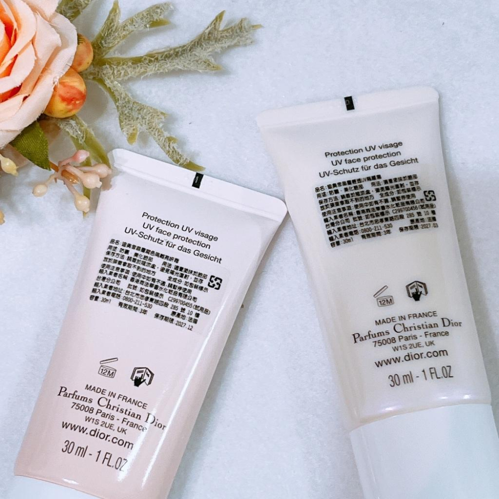 Dior 迪奧 雪晶靈潤色隔離亮妍霜 雪晶靈透亮輕盈uv隔離霜 30ml 防曬 隔離 uv 新品 臺灣專櫃貨-細節圖2