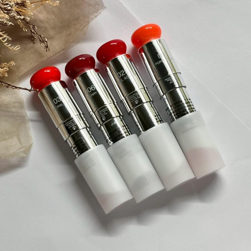 DIOR迪奧 癮誘粉漾潤唇膏 001/012/212 粉漾芭蕾 口紅 色號自選 護唇膏 正貨-細節圖2