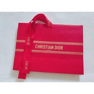 Dior 迪奧 紙袋 / 提袋 燙金 金燦凡爾賽 禮品袋 禮品盒 緞帶 彩帶 專櫃貨-細節圖5