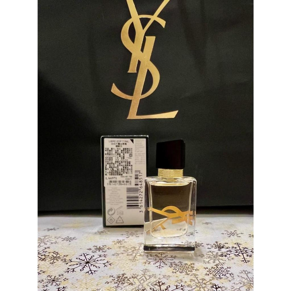 YSL 聖羅蘭 自由不羈淡香精 7.5ml 臺灣專櫃貨 小香 精巧版 全新品 女香 香水-細節圖2