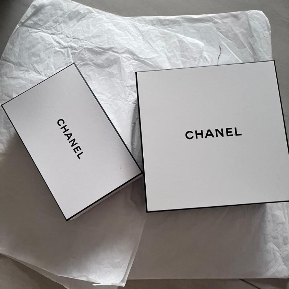 CHANEL 香奈兒禮盒 紙盒 紙袋 提袋 禮物包裝 專櫃貨-細節圖2