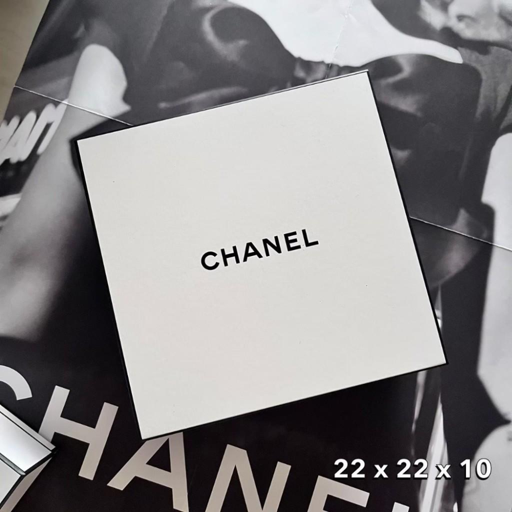 CHANEL 香奈兒禮盒 紙盒 紙袋 提袋 禮物包裝 專櫃貨-細節圖3