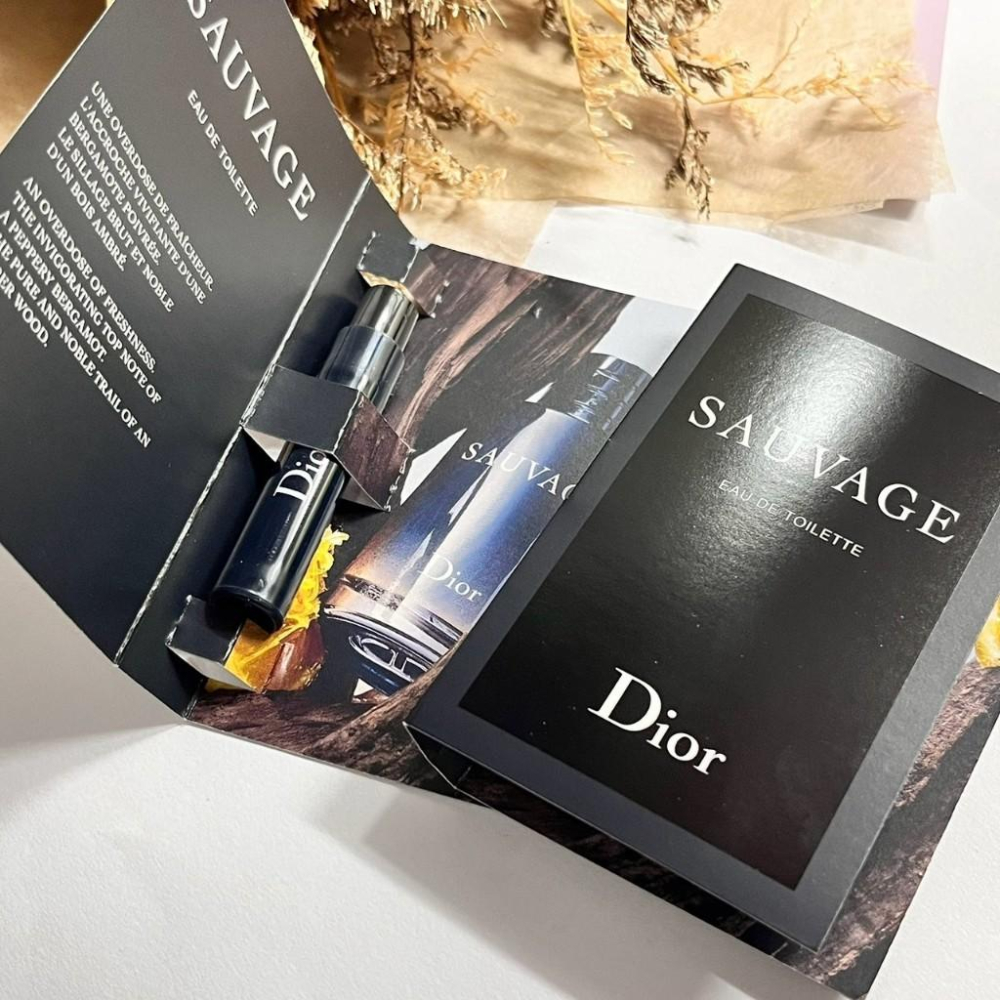 DIOR 迪奧 SAUVAGE曠野之心 淡香水 1ml 男香 針管 香水 專櫃貨-細節圖2