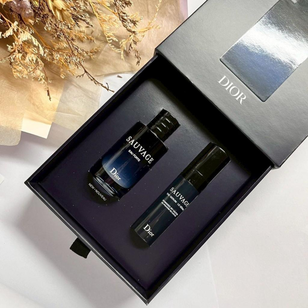 DIOR迪奧 SAUVAGE曠野之心澄澈香精精華兩件組-澄澈香精10+保濕精華5ml（禮盒）套組 正貨 專櫃貨-細節圖3