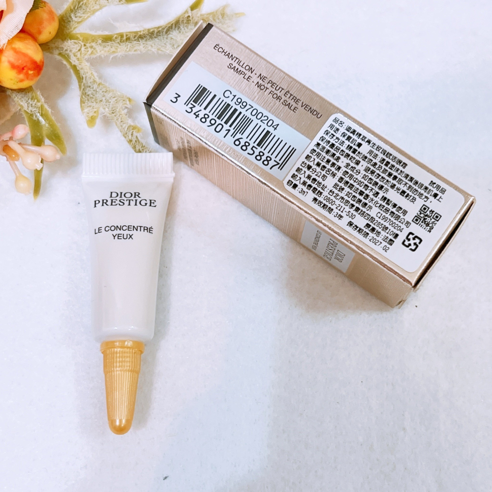 DIOR迪奧 精萃再生玫瑰賦活眼霜 3ml/5ml 正品 全新百貨專櫃貨 眼凝萃 眼精華-細節圖2