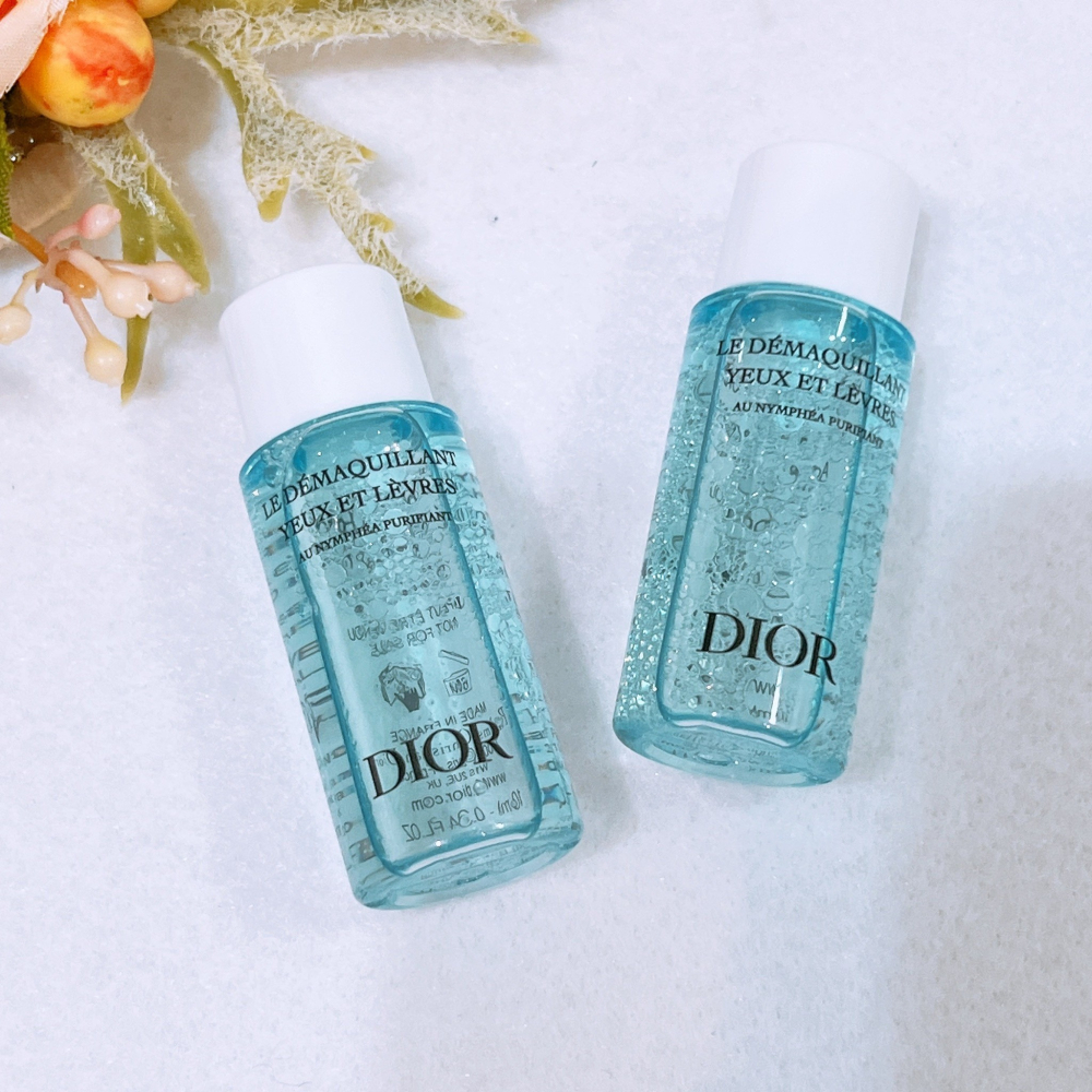 Dior迪奧 極淨舒緩眼唇卸妝液 10ml 專櫃貨 全新 卸妝乳 卸眼唇液-細節圖4