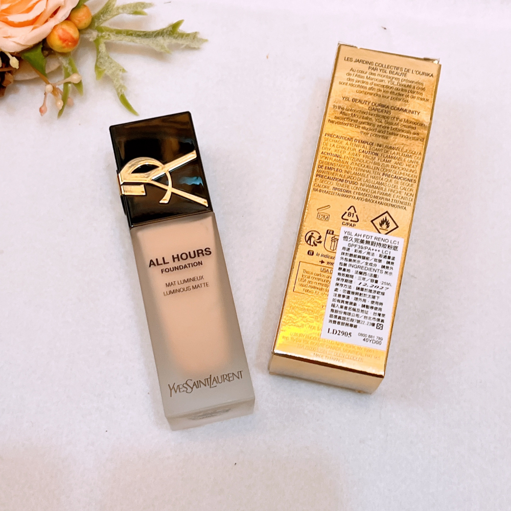 YSL聖羅蘭 恆久完美無瑕持妝粉底 25ml 專櫃貨 粉底液 遮瑕 底妝-細節圖4