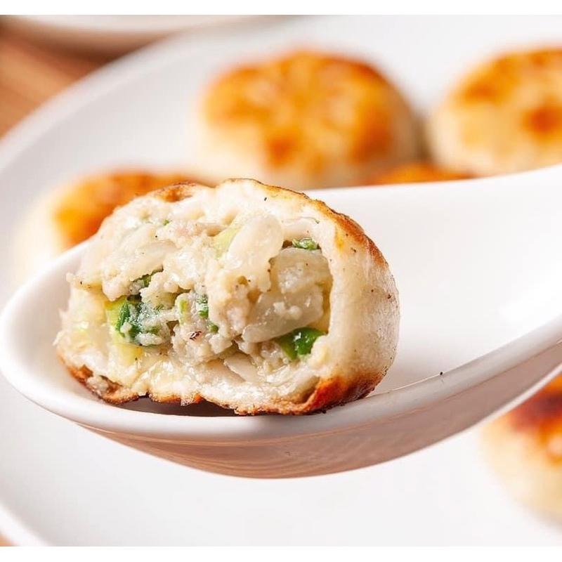 【億兆食品】巧媽媽-蔥肉餡餅900g約30粒/包-細節圖3